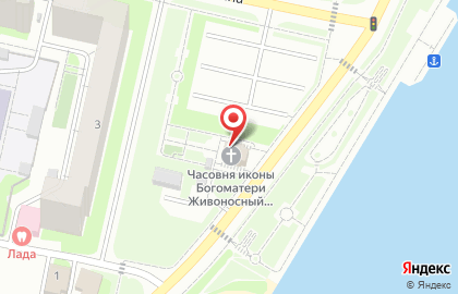Храм иконы Божией Матери Живоносный Источник в Череповце на карте
