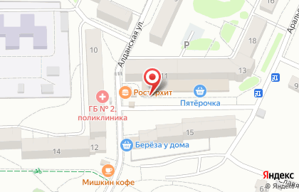 Магазин товаров для дома Нужные вещи в Центральном районе на карте