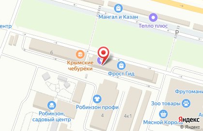 Продовольственный магазин на Промышленной улице на карте