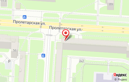 Магазин фруктов и овощей на Пролетарской улице на карте