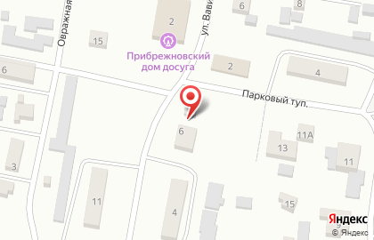Прибрежный в Энгельсе на карте