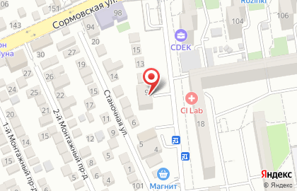 Компания Ростехинвентаризация-Федеральное БТИ на Симферопольской улице на карте