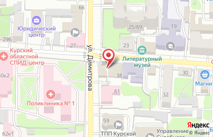 Деловой мир на Садовой улице на карте
