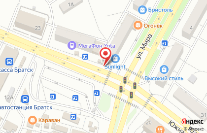 Киоск по продаже печатной продукции в Центральном районе на карте