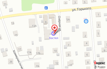 Общежитие в Москве на карте