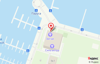 Монтажная компания Морской Бриз на Крестовском острове на карте