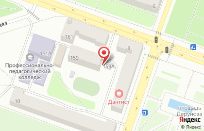 Агентство недвижимости Континент на проспекте Ленина на карте