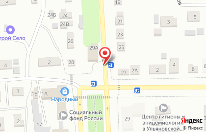 Магазин Детский мир в Ульяновске на карте