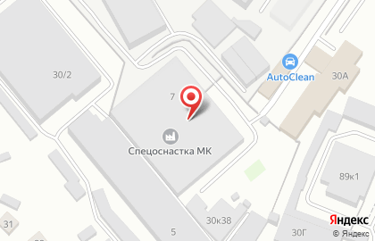 Автотехцентр Авангард в Октябрьском районе на карте