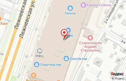 Мебельная компания Николь на Лежневской улице на карте