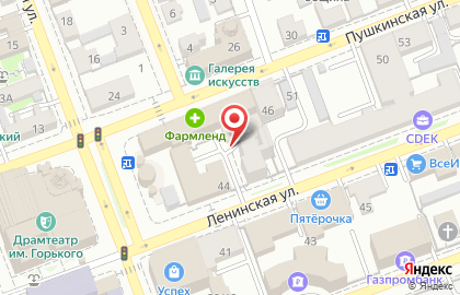 Ваша квартира на Пушкинской улице на карте