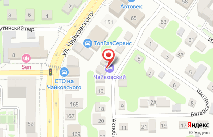 Хостел Чайковский на карте