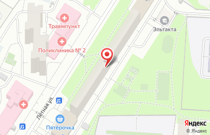 Магазин одежды на Лётной, 27 на карте