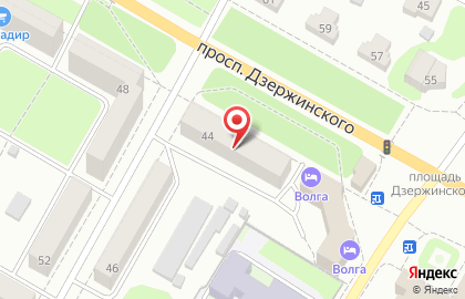 Аптека Госаптека на проспекте Дзержинского, 44 на карте