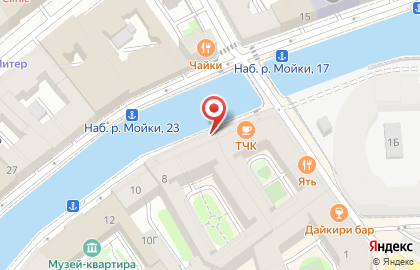 Марки Петербурга на карте