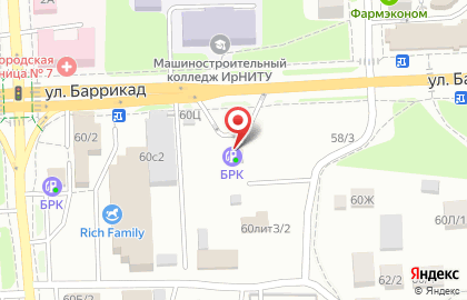 АЗС КрайсНефть в Куйбышевском районе на карте