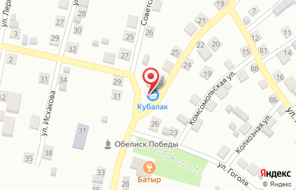 Продовольственный магазин Бабочка на карте