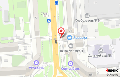 Мясной магазин в Краснодаре на карте