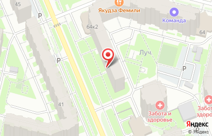 Парикмахерская Танго на Первомайской улице на карте