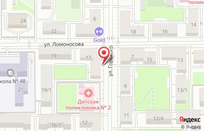 Наркологический центр Инсайт в Ленинском районе на карте