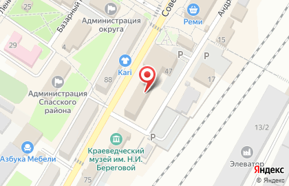 Магазин электроники и бытовой техники Домотехника, магазин электроники и бытовой техники на Советской улице на карте