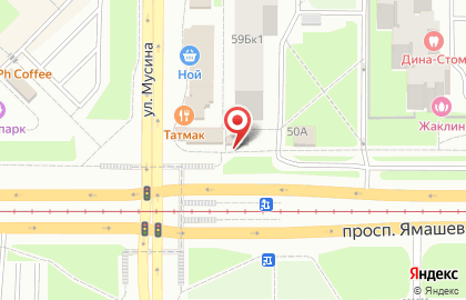 Магазин по продаже фруктов и овощей в Ново-Савиновском районе на карте