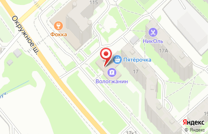Банк Вологжанин в Вологде на карте