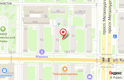 Second hand на улице Кирова на карте