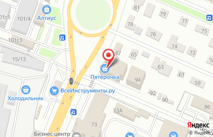 Торговый центр Час Пик на Болховской улице на карте