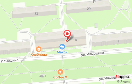 Мобильник на улице Ильюшина на карте