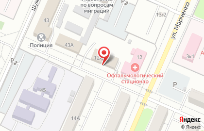 Прокуратура Тракторозаводского района в Тракторозаводском районе на карте