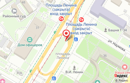 Билборды (6х3 м) от РА Экспресс-Сити на улице им В.И.Ленина 36Р на карте
