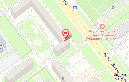 Агентство недвижимости Комфорт в Заволжском районе на карте