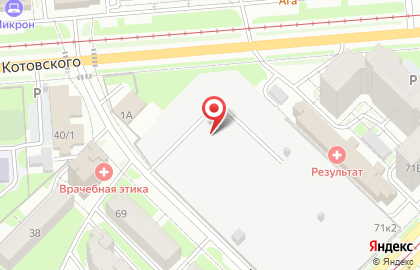 Супермаркет напитков Септима на улице Блюхера на карте