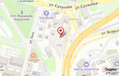Строящиеся объекты, ЗАО Тихоокеанская мостостроительная компания на карте
