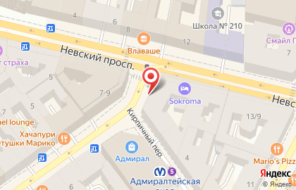 Аптека Доктор Столетов на Невском проспекте на карте