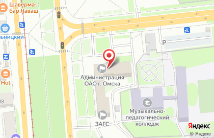 Банкомат ВТБ в Омске на карте