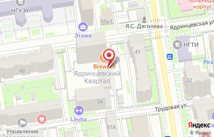 Диджитал-агентство Wow на Ядринцевской улице на карте