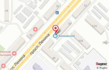 Магазин фермерских продуктов Калина-Малина на проспекте Ленина на карте