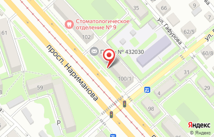 Салон цветов Азалия в Ленинском районе на карте