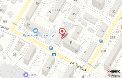 Автозапчасти, ИП Рычков П.А. на карте