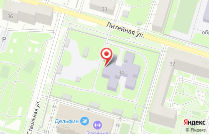 Школа танцев Стиль в Зареченском районе на карте