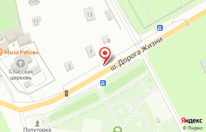 Renault-Всеволожск в Санкт-Петербурге на карте