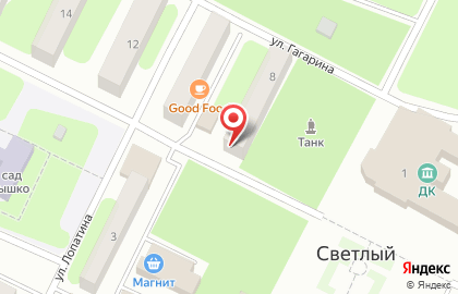 Хорошая Аптека на улице Гагарина на карте