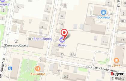 Ресторан Восточный дворик на улице Щёголева на карте