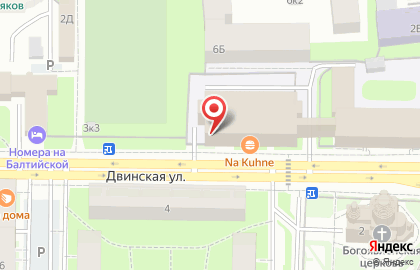 Супермаркет Пятёрочка в Санкт-Петербурге на карте