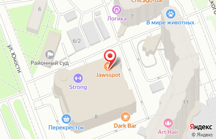 Крафтовый бар Jawsspot в Ханты-Мансийске на карте