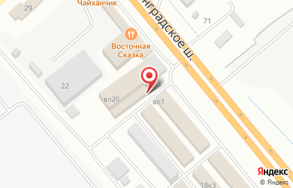 Магазин автозапчастей в Москве на карте