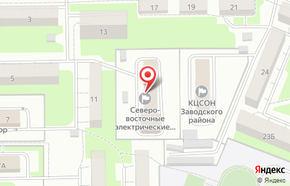 Производственное объединение Северо-Восточные электрические сети на карте