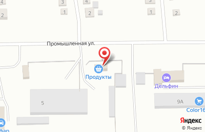 Транспортная компания GTD на Промышленной улице на карте